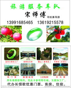 導(dǎo)游服務(wù)車隊(duì) 專業(yè)名片，品質(zhì)旅程的流動窗口