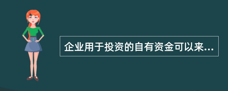 企業(yè)自有資金投資的來源解析